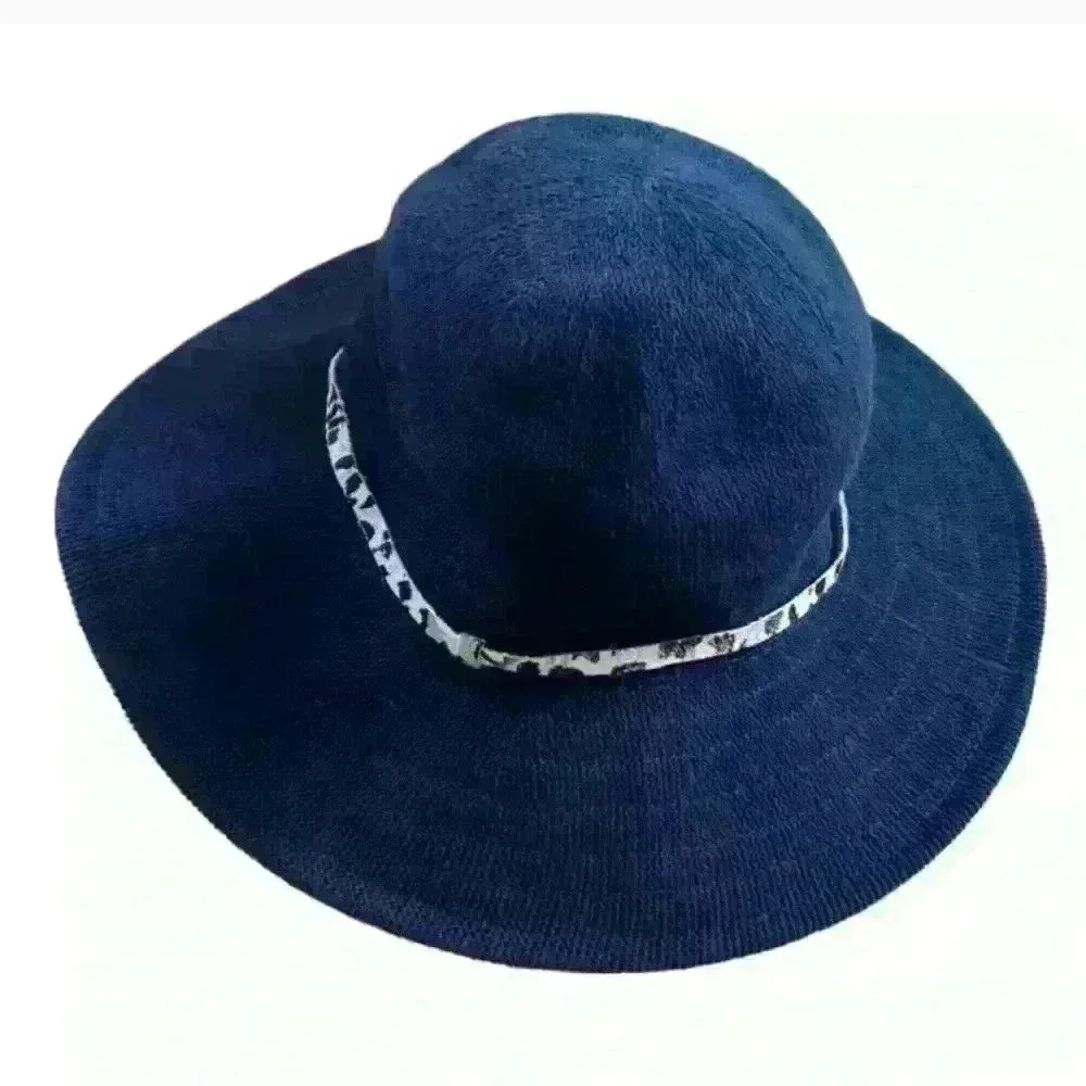 Anthropologie Cyrus Rancher Navy Blue Cowboy Hat - Picture 2 of 6
